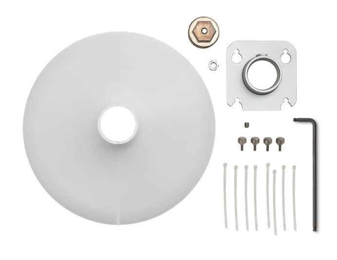 SHURE-A901W-R-PM-3/8IN